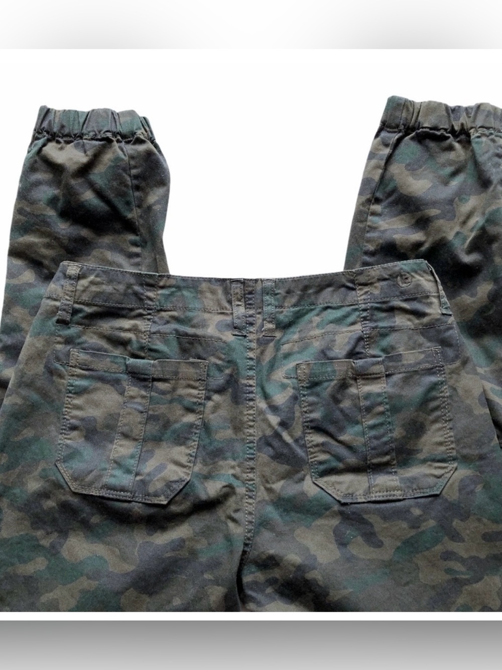 Kensie Camouflage Jogger Pants Size 4 - Picture 5 of 5